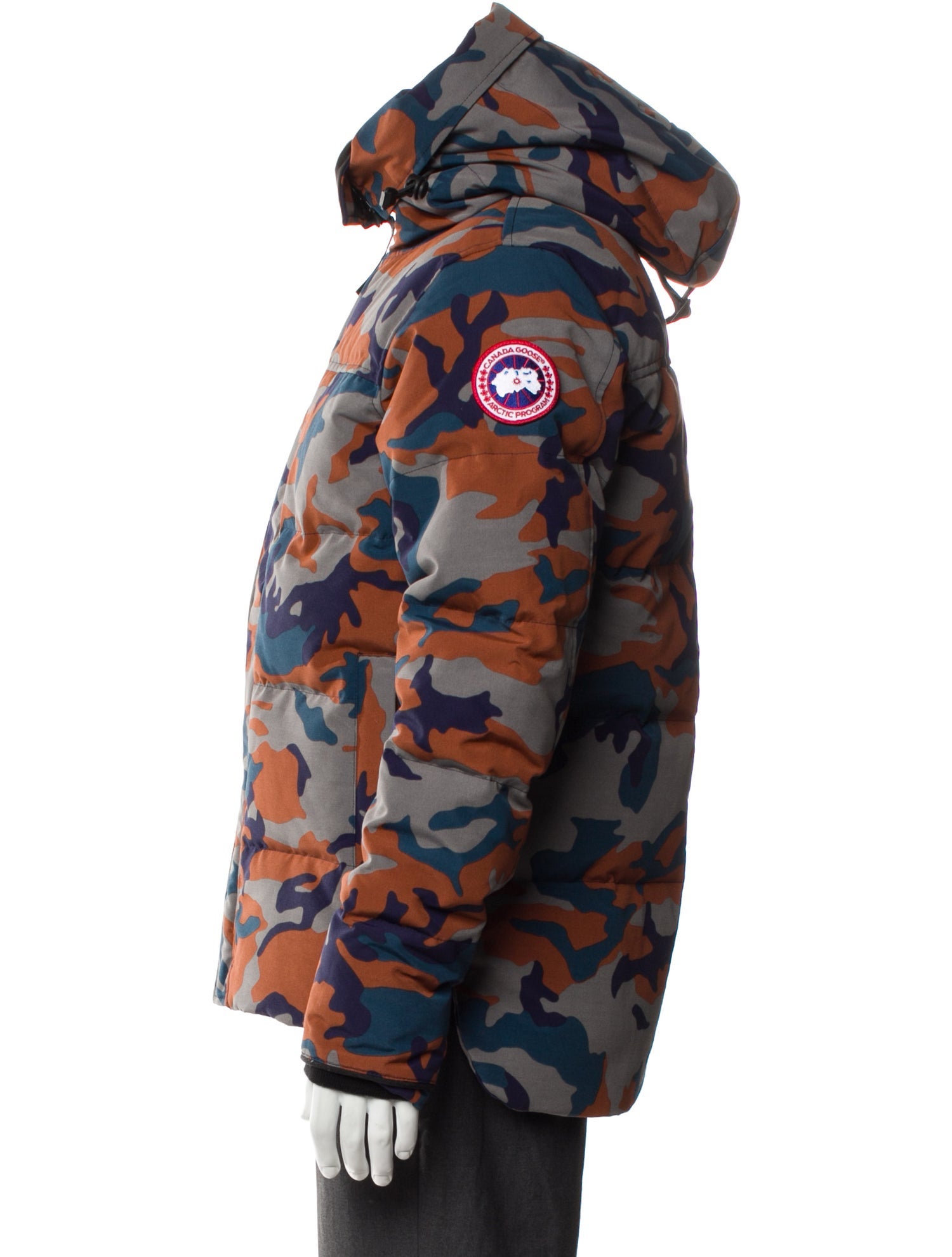 Canada Goose Camouflage Print Parka