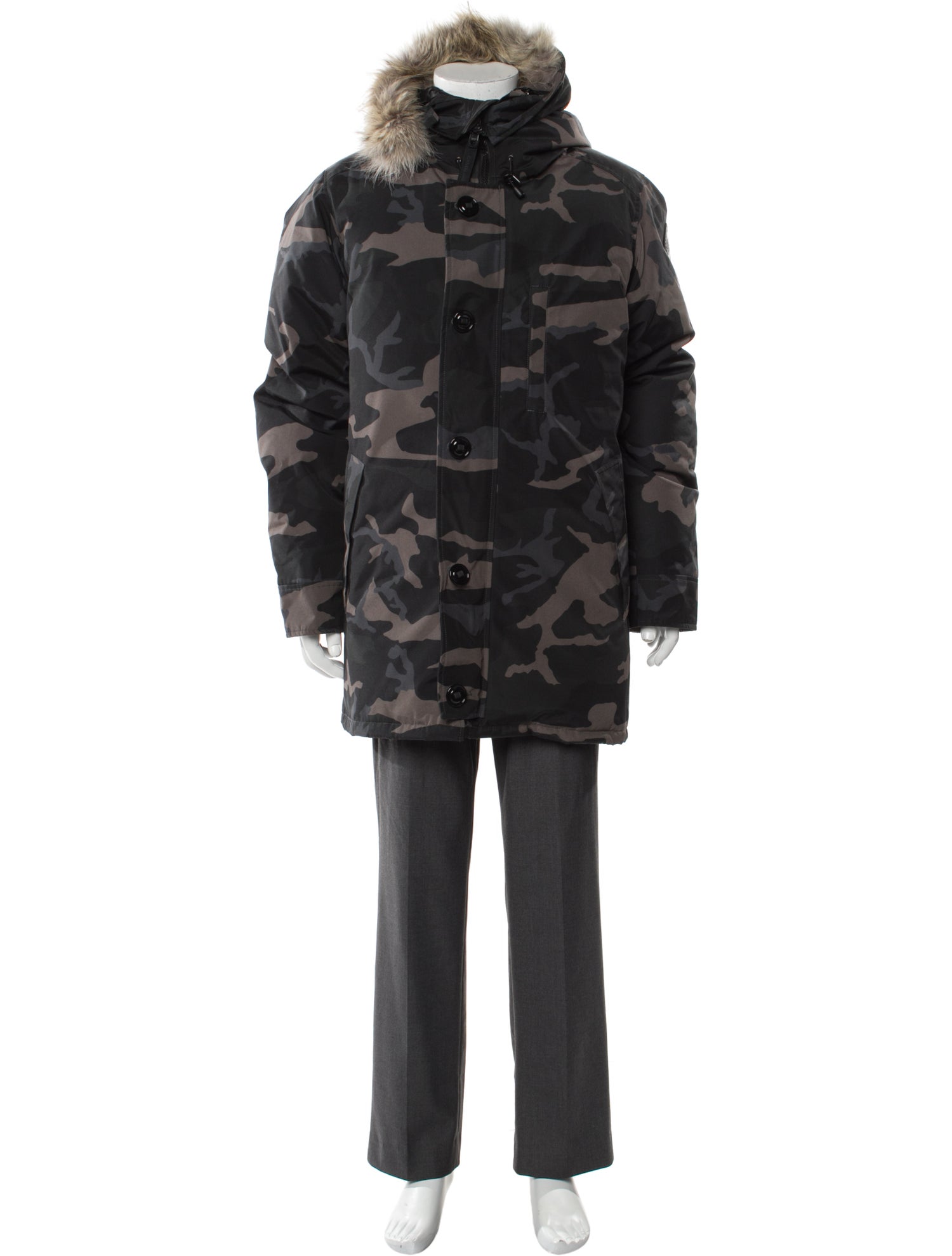 Canada Goose Camouflage Print Parka