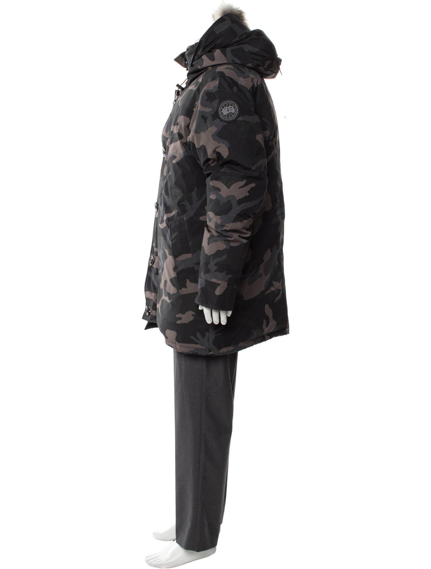 Canada Goose Camouflage Print Parka