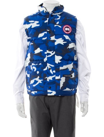 Canada Goose Outerwear Camouflage Print Vest XS