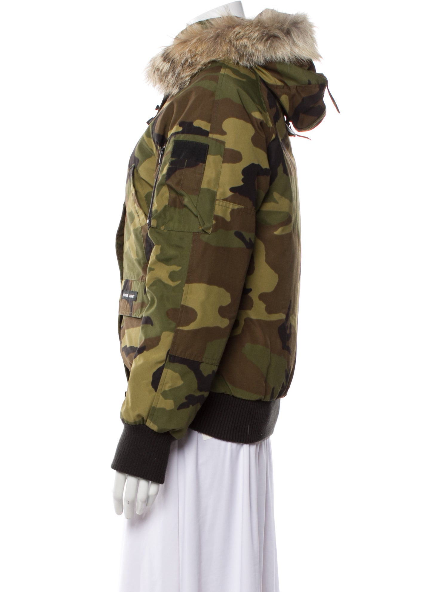 Canada Goose Printed Faux Fur Jacket