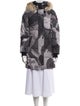 Canada Goose Camouflage Print Down Coat