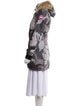 Canada Goose Camouflage Print Down Coat