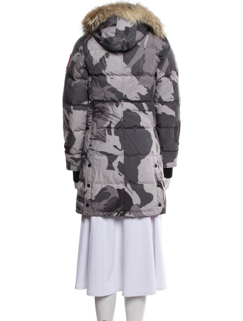 Canada Goose Camouflage Print Down Coat