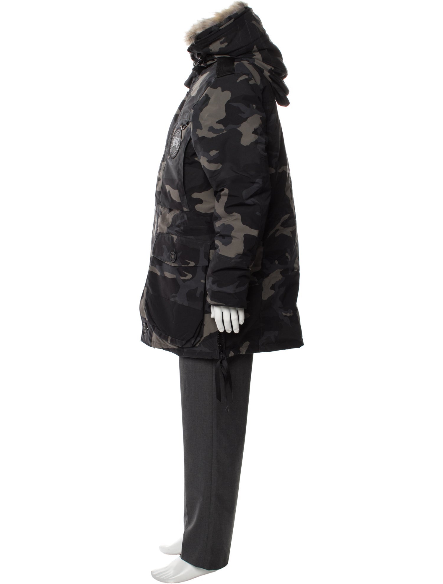 Canada Goose Camouflage Print Parka