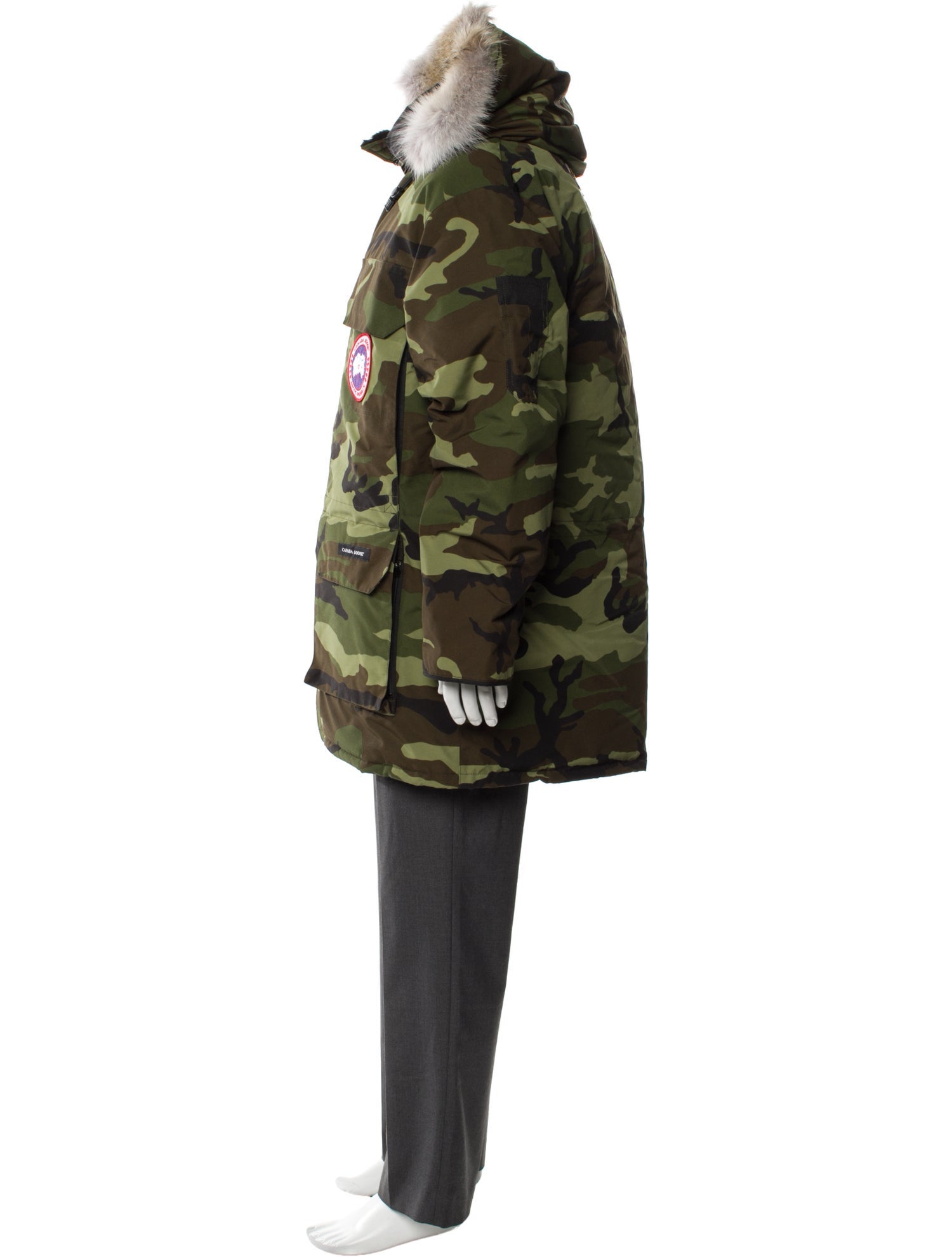 Canada Goose Camouflage Print Parka