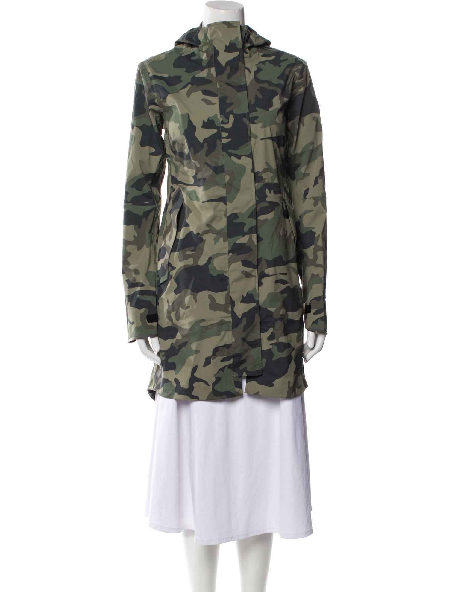 Canada Goose Camouflage Print Parka