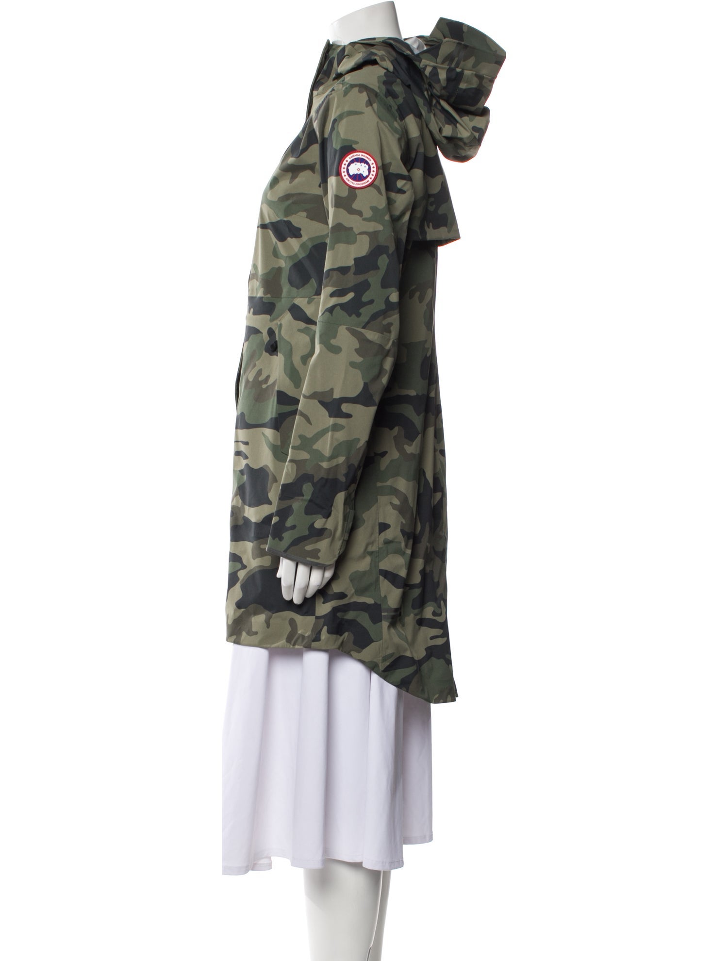 Canada Goose Camouflage Print Parka