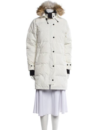 Canada Goose Colorblock Pattern Down Coat