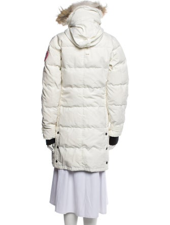 Canada Goose Colorblock Pattern Down Coat