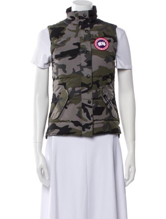 Canada Goose Camouflage Print Vest