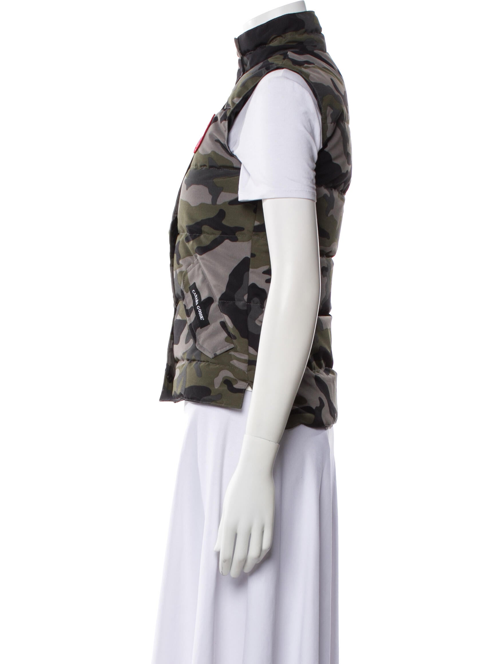 Canada Goose Camouflage Print Vest