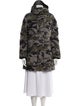 Canada Goose Camouflage Print Down Coat