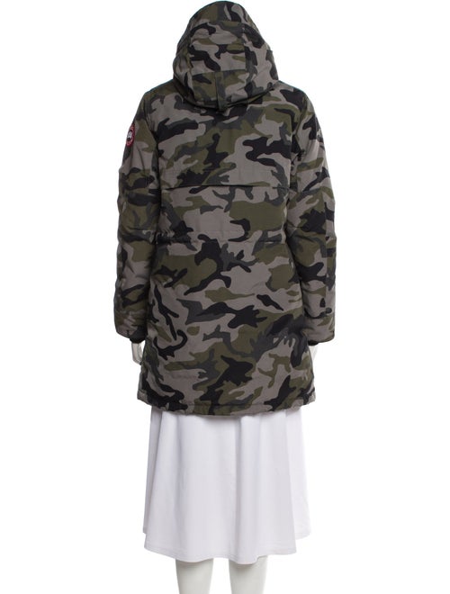 Canada Goose Camouflage Print Down Coat