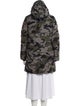 Canada Goose Camouflage Print Down Coat