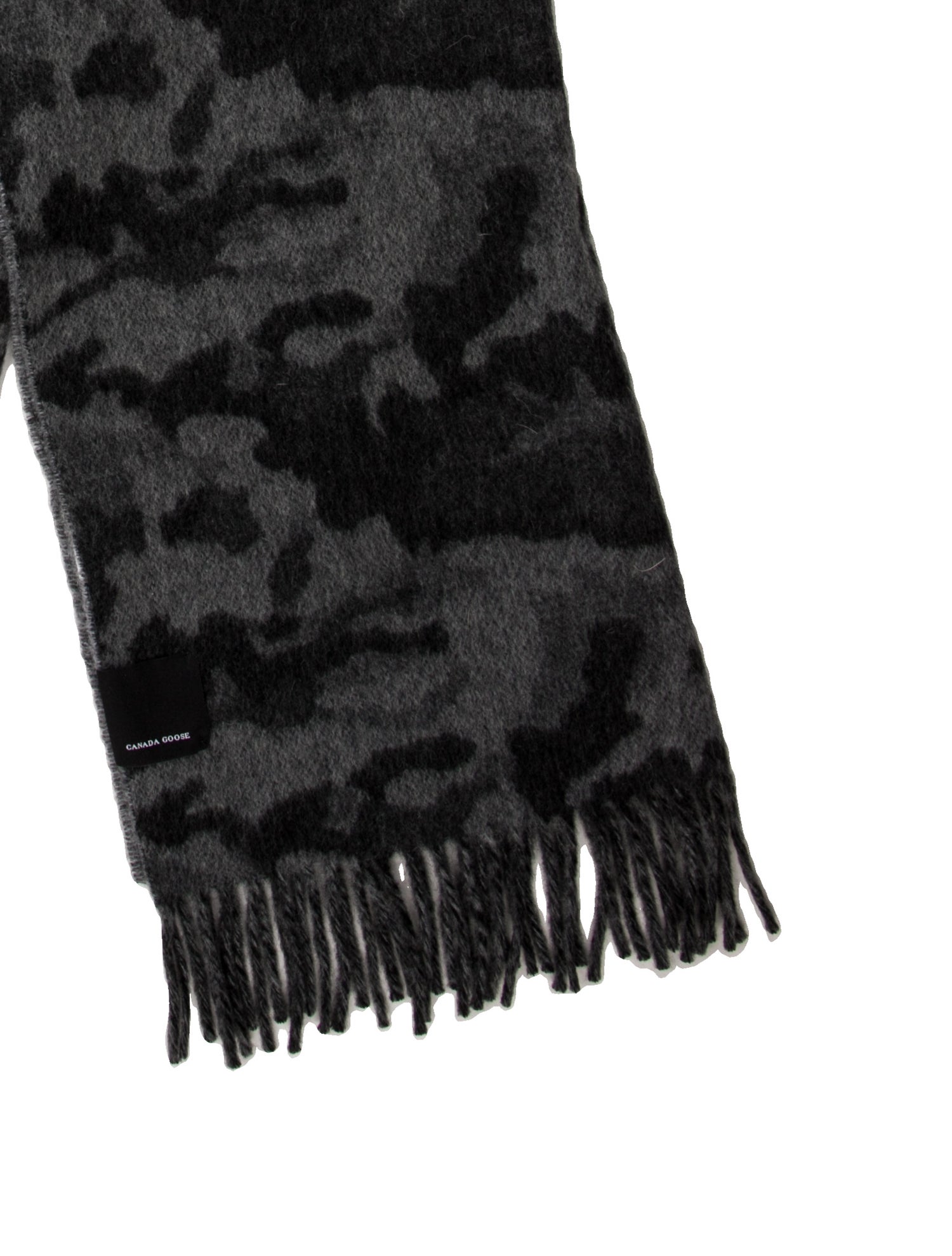 Canada Goose Wool Striped Scarf