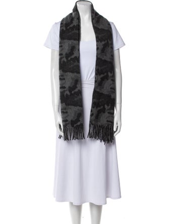 Canada Goose Wool Striped Scarf