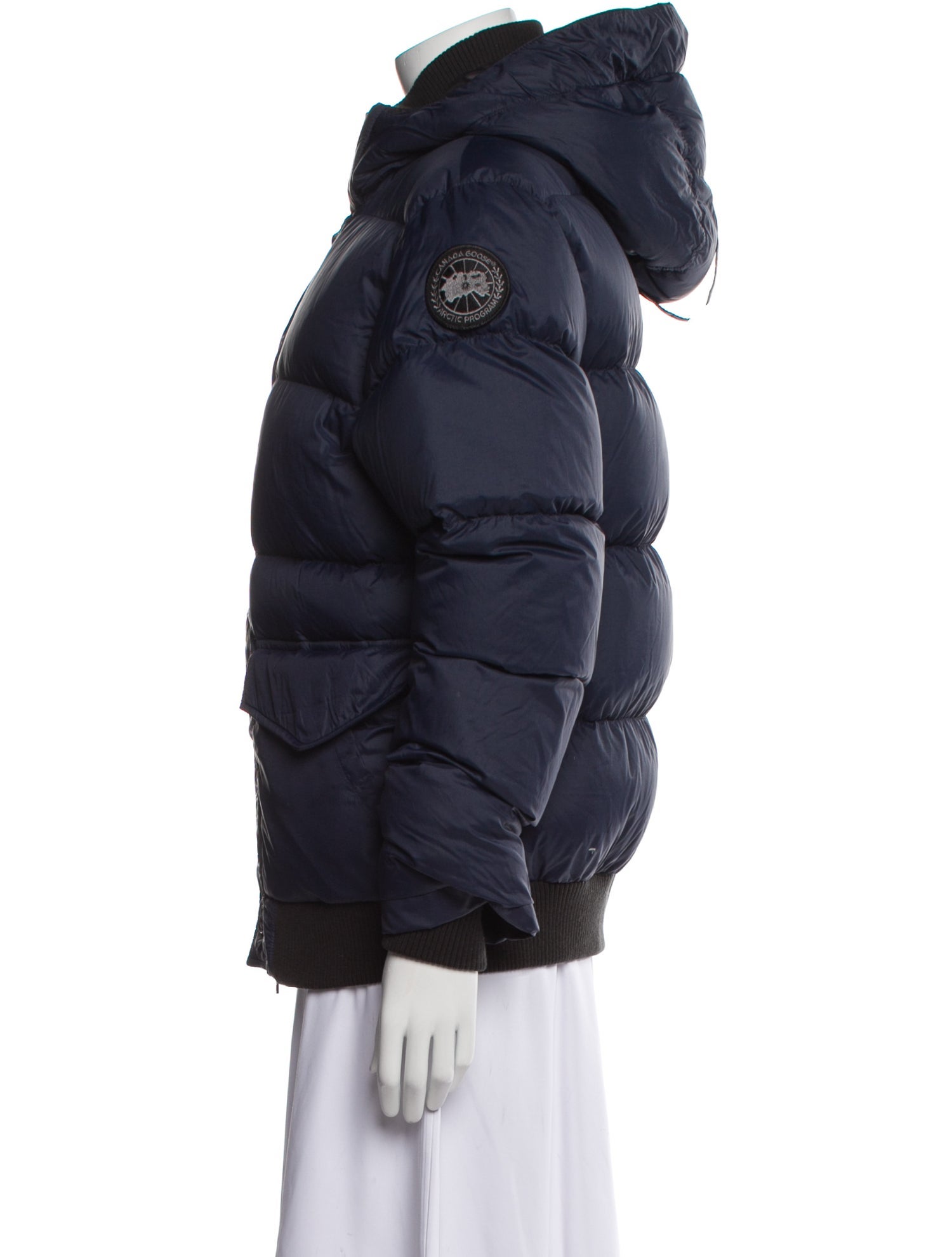 Canada Goose Nylon Puffer Coat