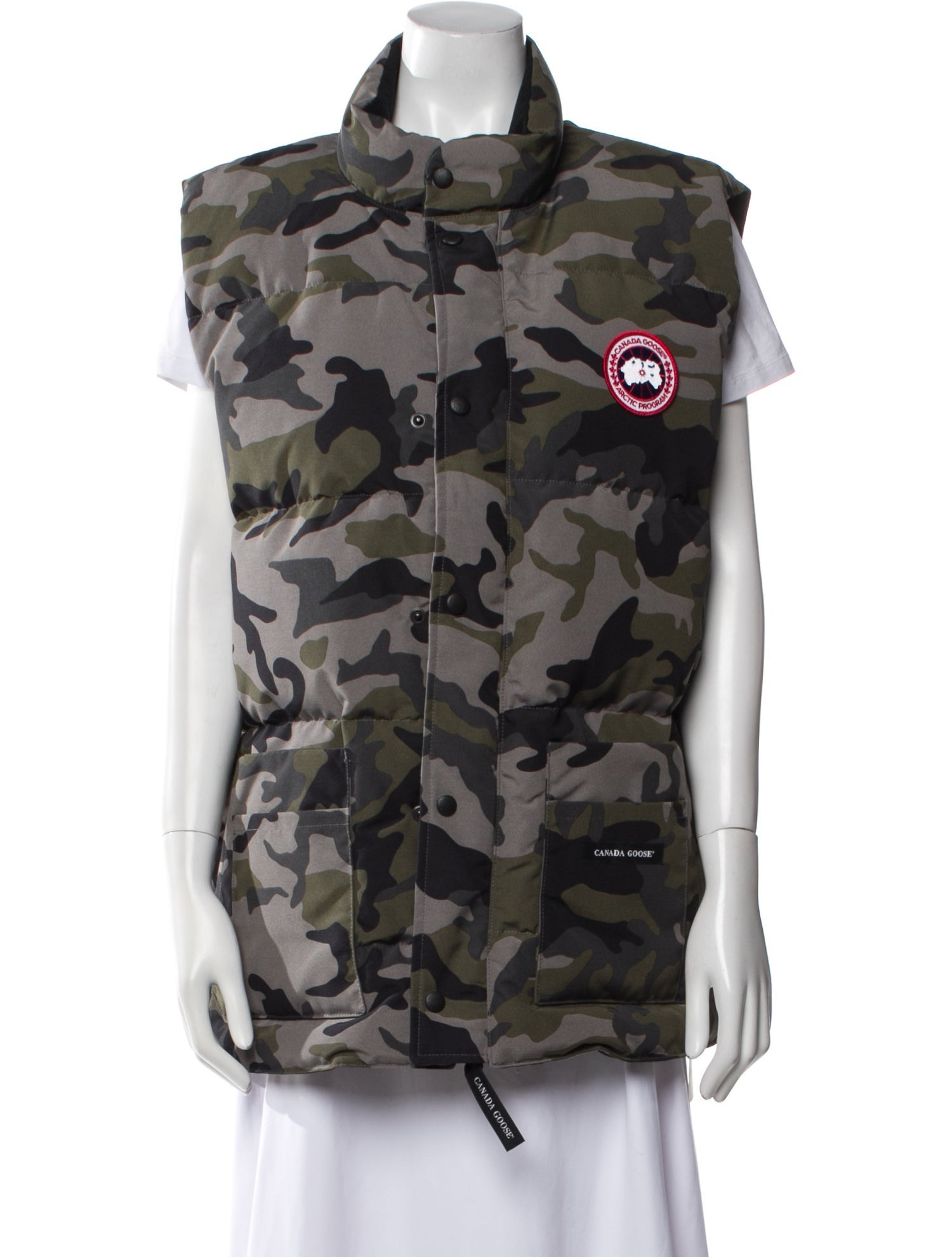 Canada Goose Camouflage Print Vest