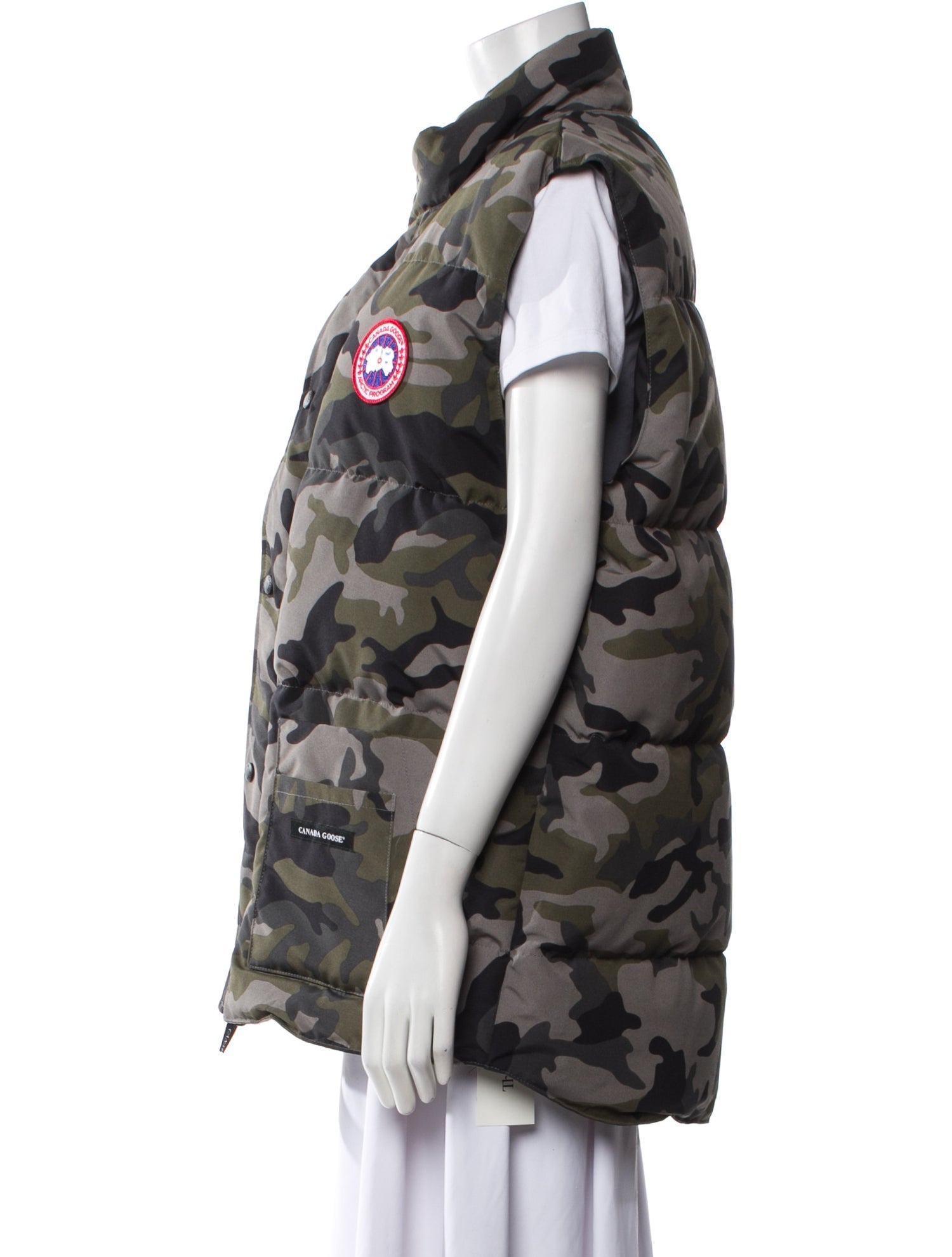 Canada Goose Camouflage Print Vest