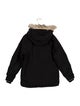 Canada Goose kid boys' black jacket