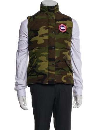Canada Goose Camouflage Print Vest