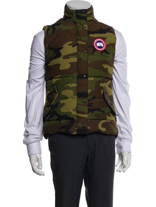 Canada Goose Camouflage Print Vest