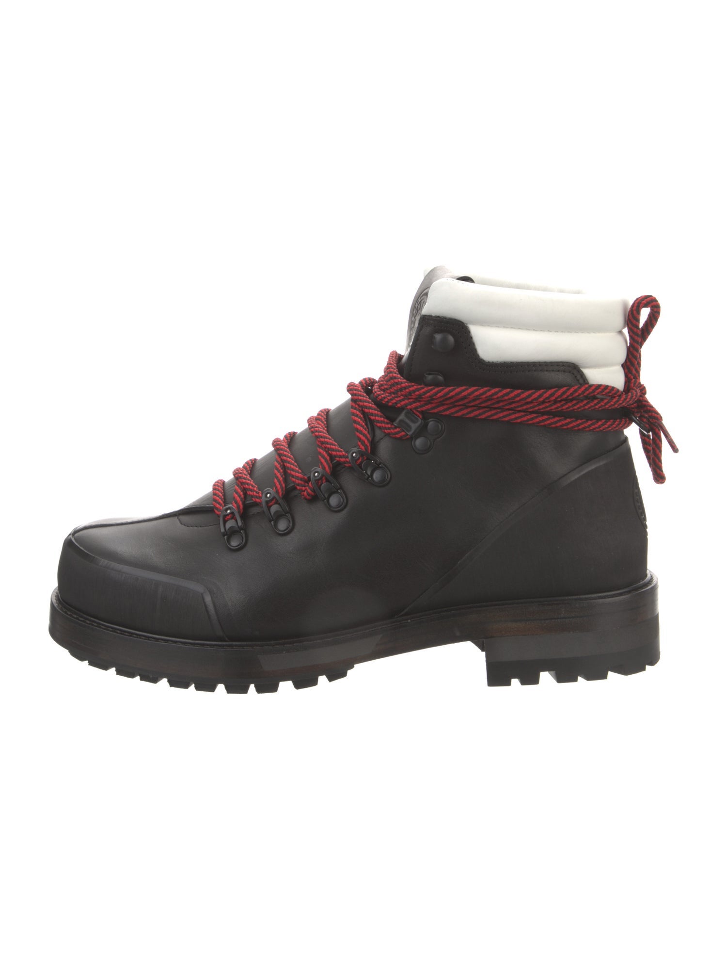 Canada Goose Leather Colorblock Pattern Hiking Boots