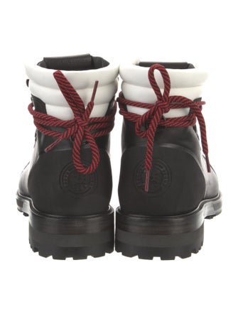 Canada Goose Leather Colorblock Pattern Hiking Boots