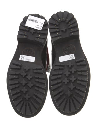 Canada Goose Leather Colorblock Pattern Hiking Boots