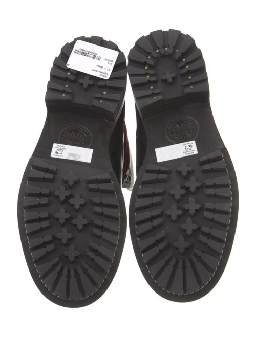 Canada Goose Leather Colorblock Pattern Hiking Boots