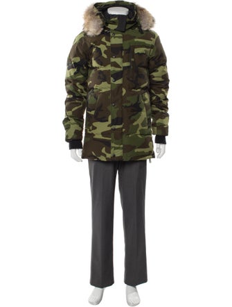 Canada Goose Camouflage Print Parka