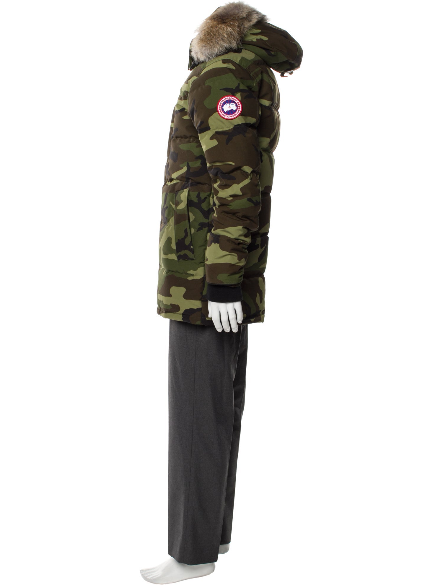 Canada Goose Camouflage Print Parka