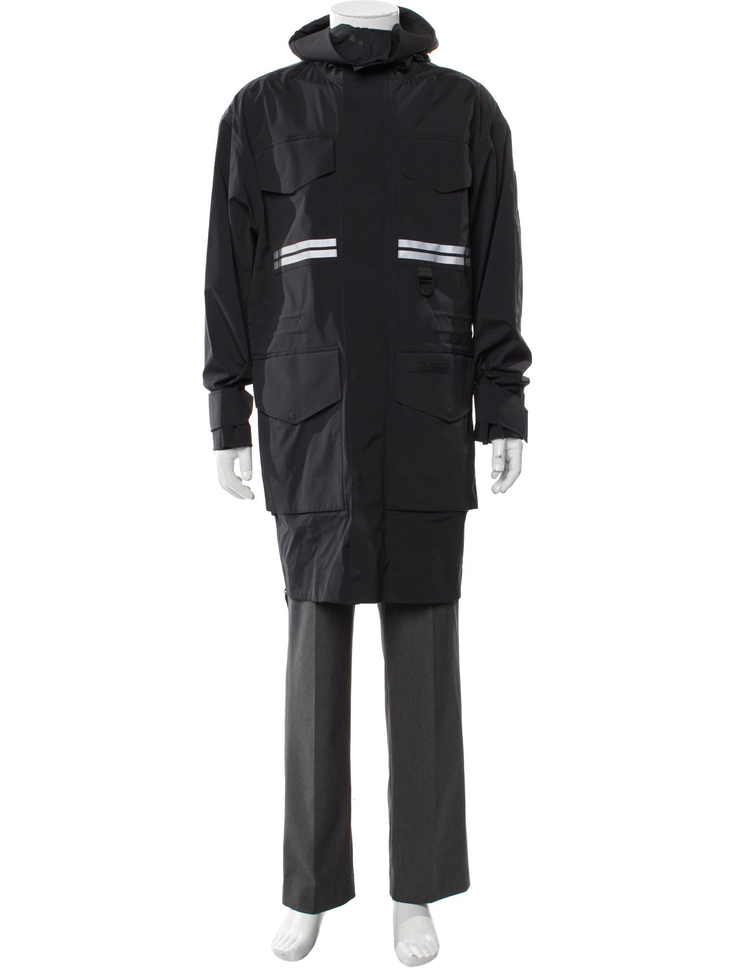 Canada Goose Colorblock Pattern Parka