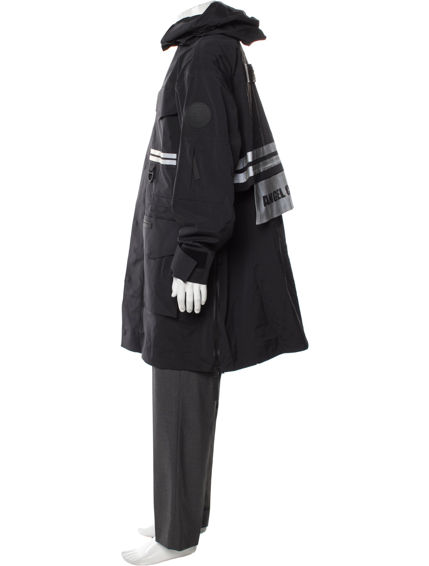 Canada Goose Colorblock Pattern Parka