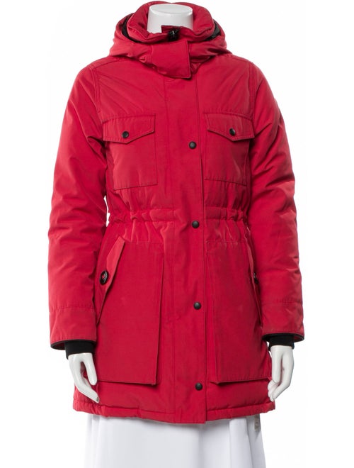 Canada Goose Colorblock Pattern Down Coat