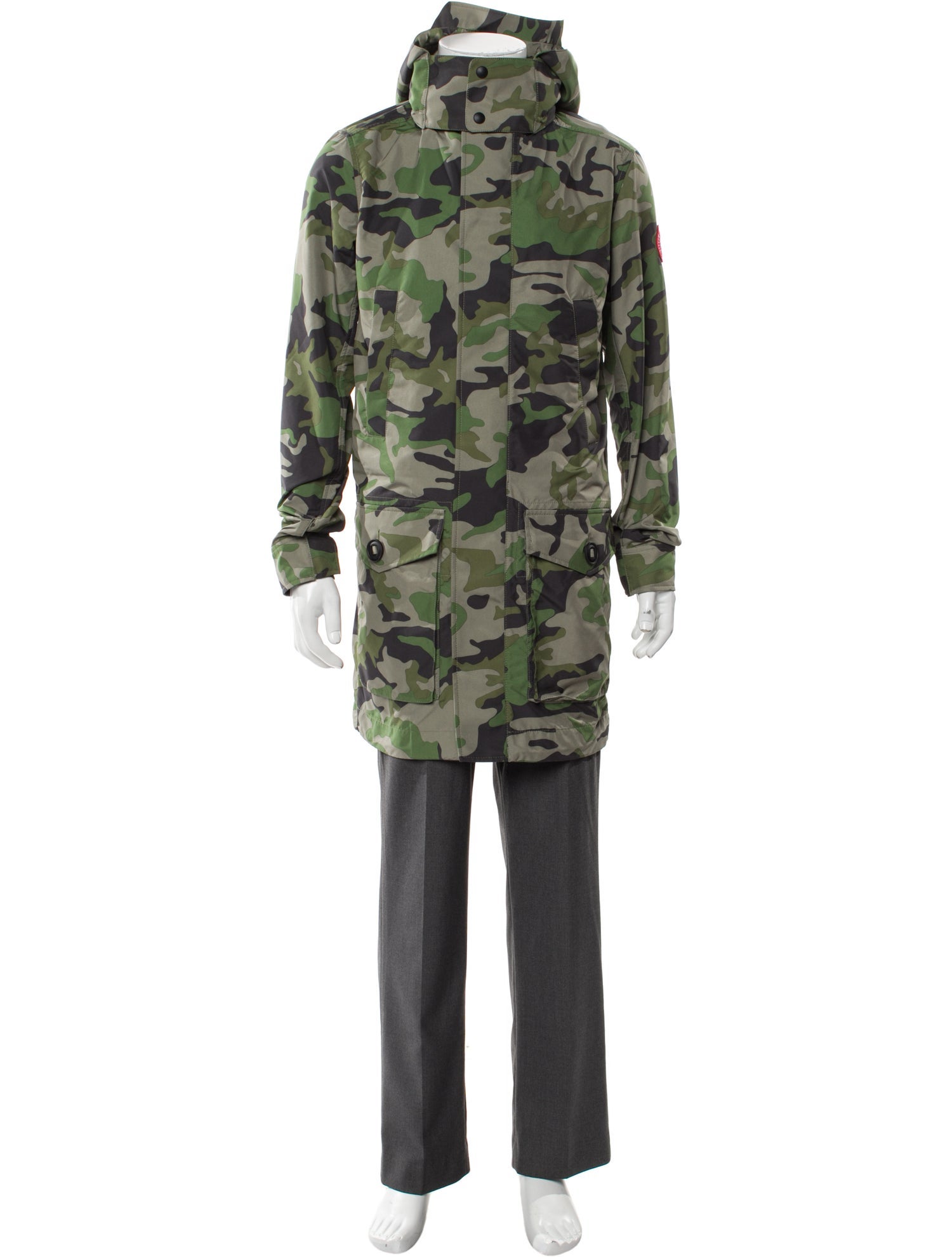 Canada Goose Camouflage Print Parka