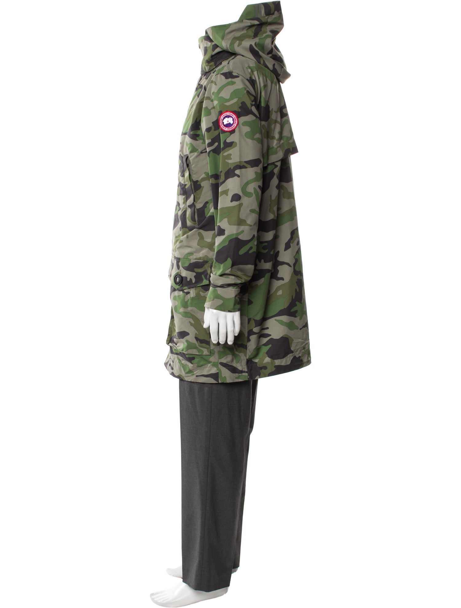 Canada Goose Camouflage Print Parka
