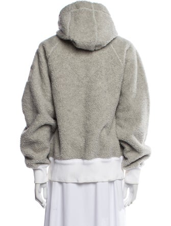 Canada Goose Wool Faux Fur Jacket