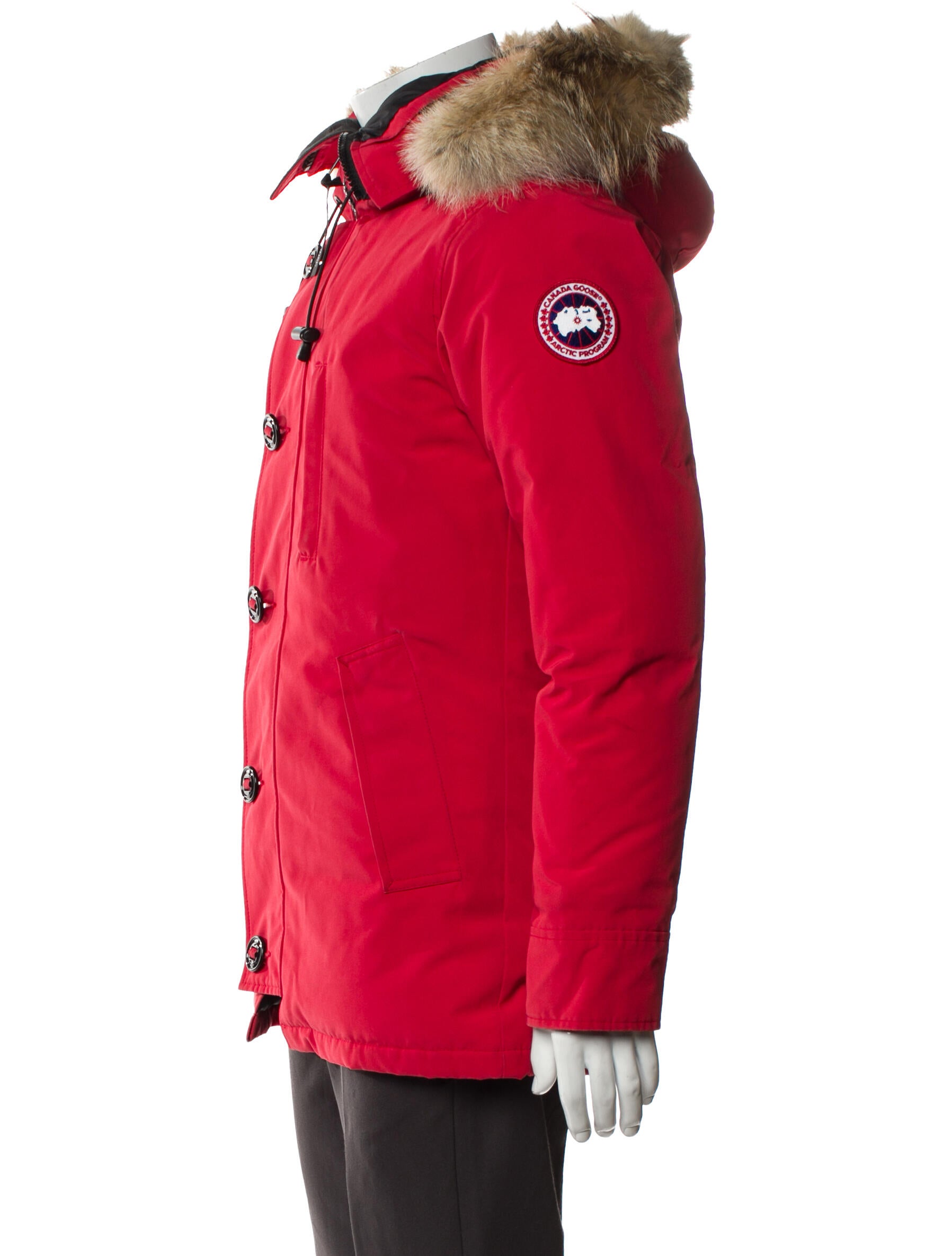 Canada Goose Colorblock Pattern Parka