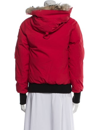 Canada Goose Colorblock Pattern Down Jacket