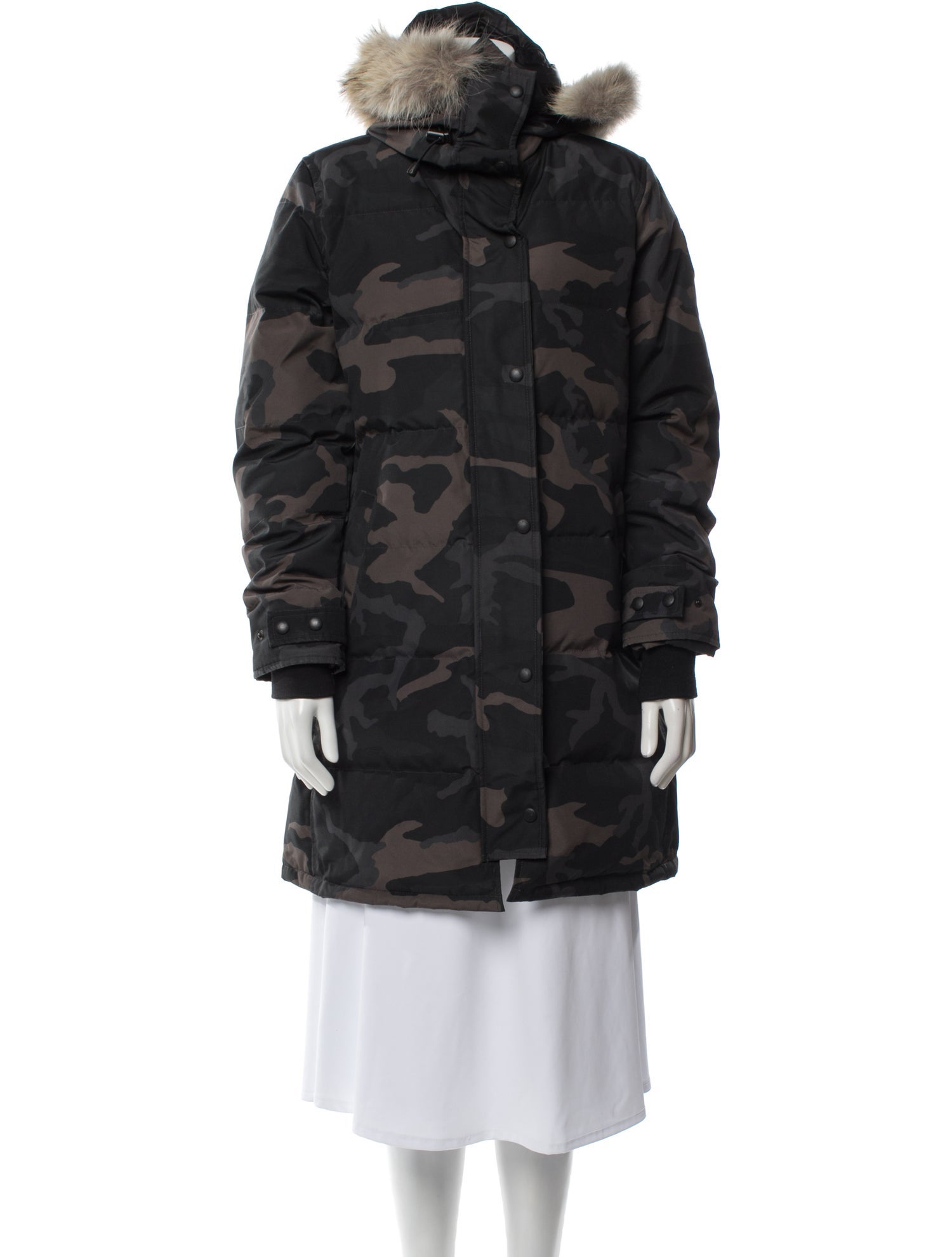 Canada Goose Camouflage Print Parka
