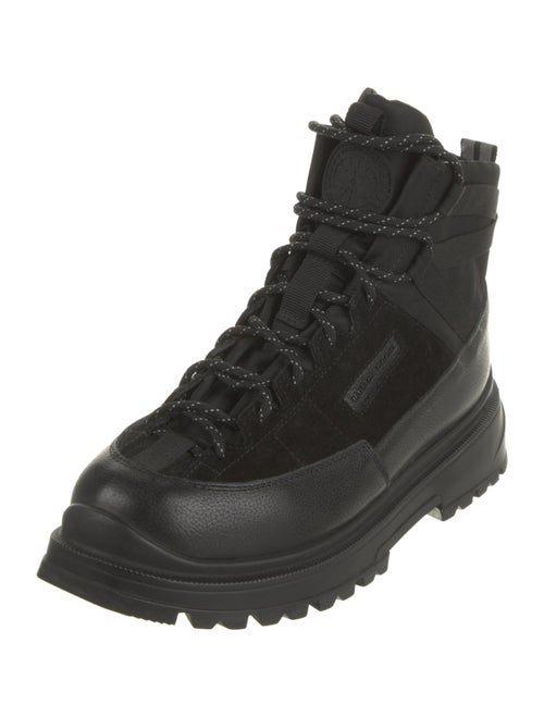 Canada Goose Leather Lace-Up Boots