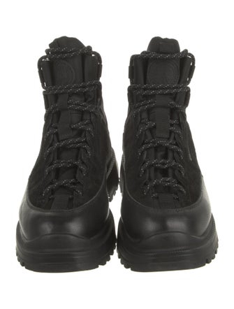Canada Goose Leather Lace-Up Boots