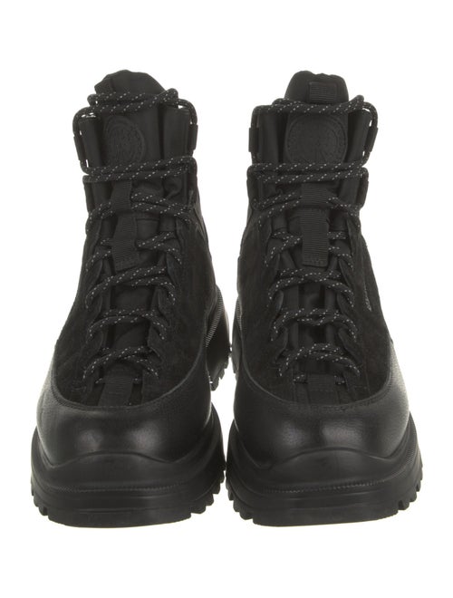 Canada Goose Leather Lace-Up Boots