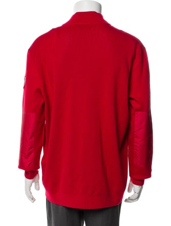 Canada Goose Merino Wool Mock Neck Cardigan