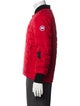Canada Goose Colorblock Pattern Puffer Coat