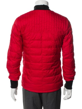 Canada Goose Colorblock Pattern Puffer Coat