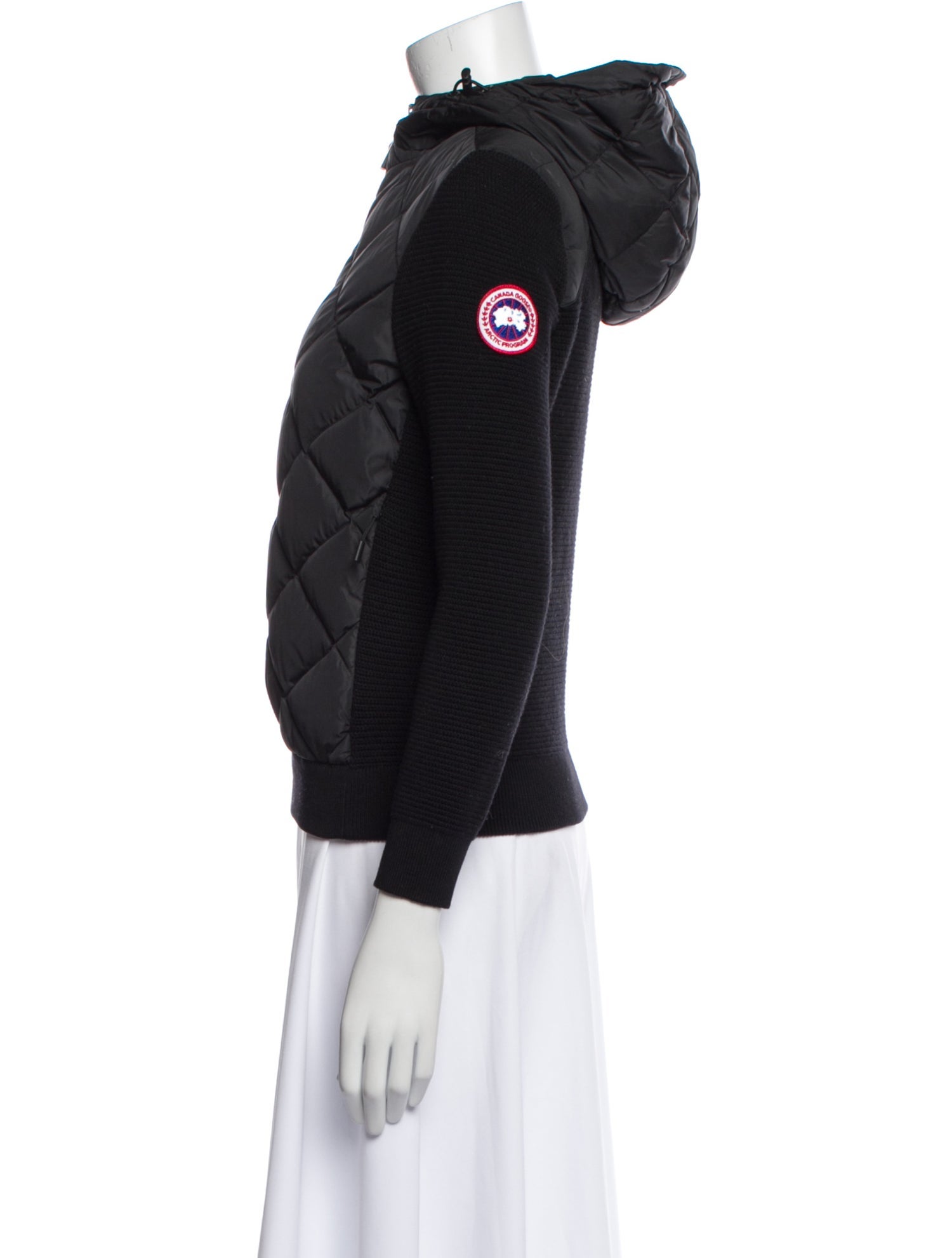 Canada Goose Wool Printed Down Jacket