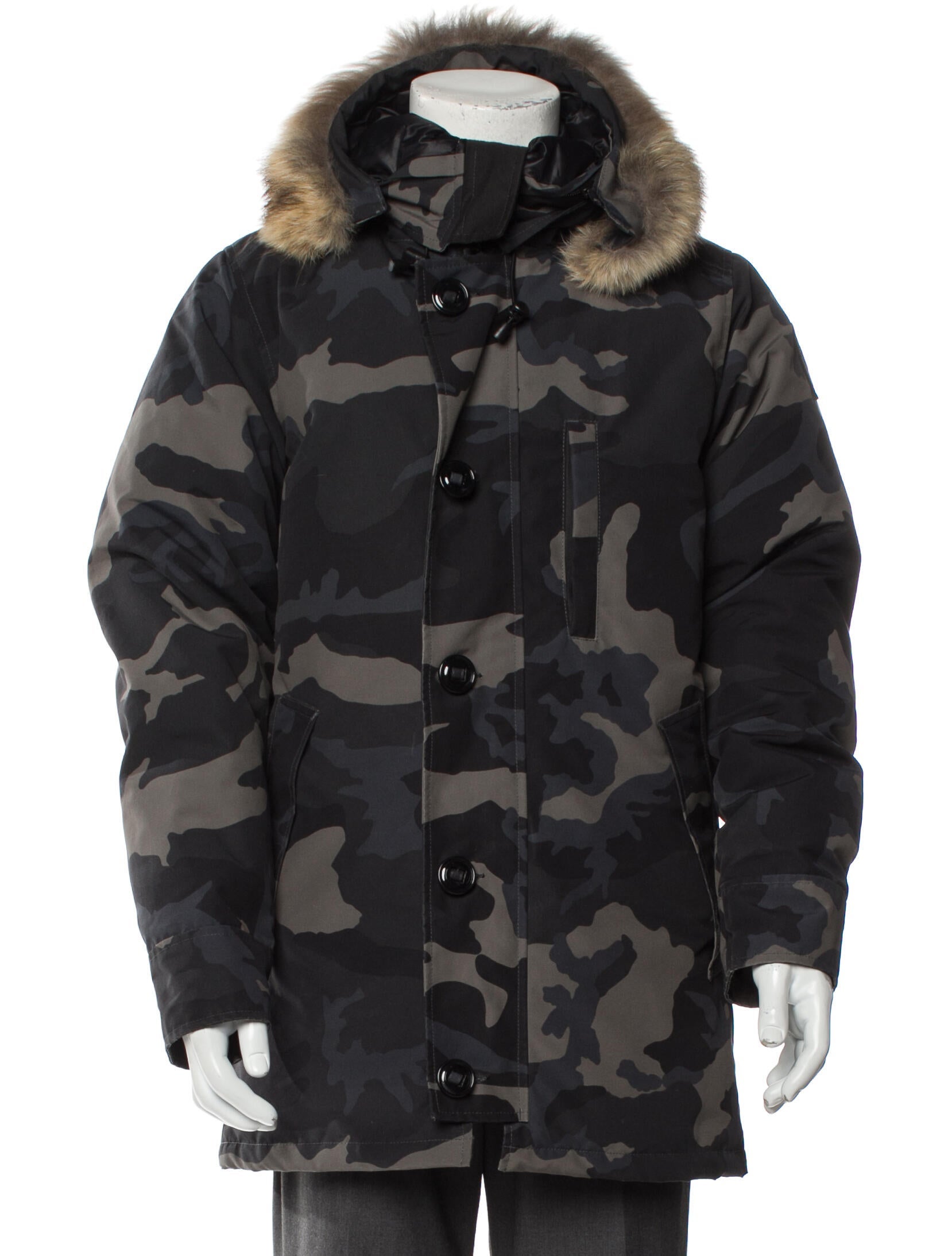 Canada Goose Camouflage Print Parka